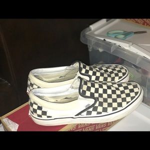 Checkerboard Vans